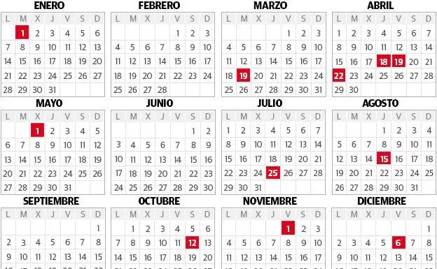 Calendario Jan 2021 Calendario Laboral País Vasco 2020 5704